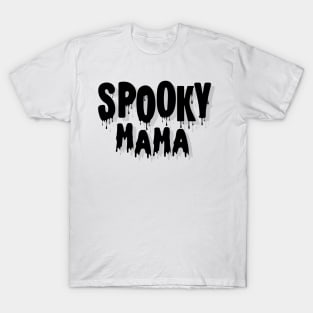 Enigmatic Allure: Spooky Mama Halloween T-Shirt